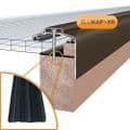 Alukap-XR 60mm Gable Bar with 55mm Rafter Gasket